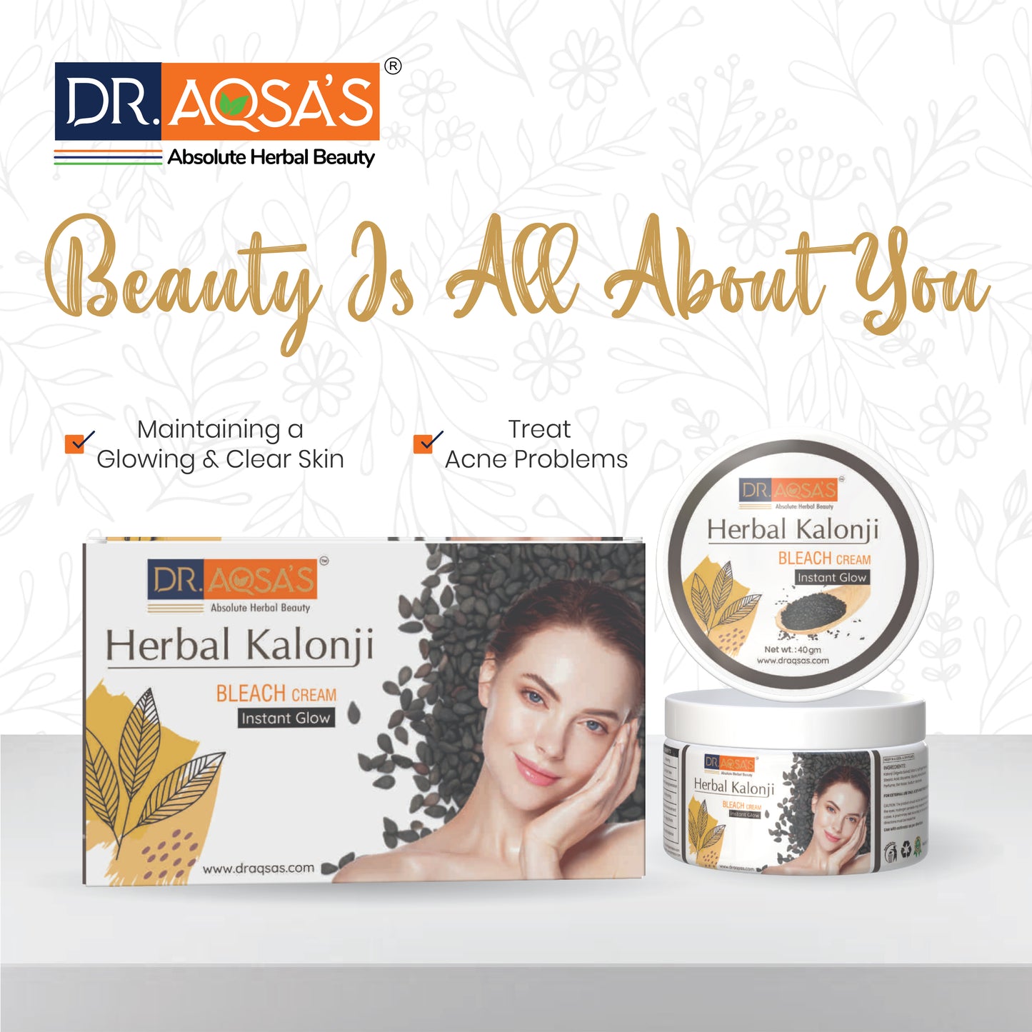 Herbal Kalonji Bleach Cream