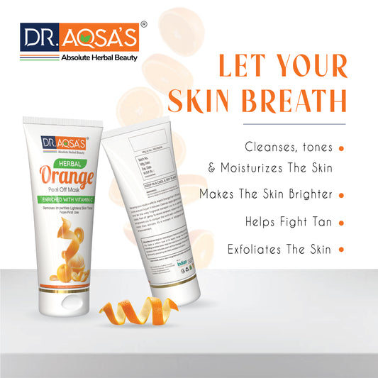 Herbal Orange Peel-Off Mask Cream