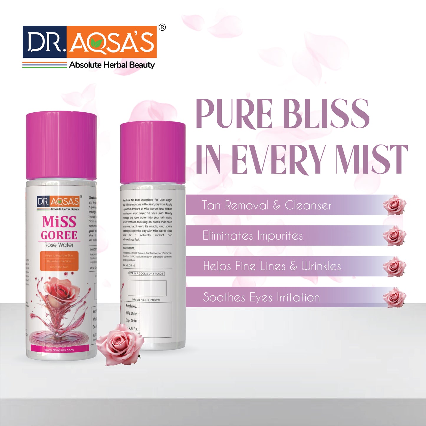 Miss Goree Rose Water