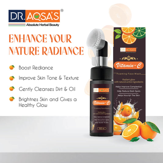 Herbal Vitamin-C Foaming Face Wash