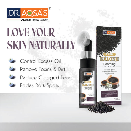 Herbal Kalonji Foaming Face Wash