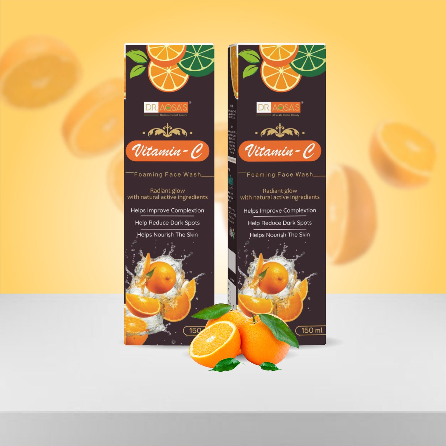 Herbal Vitamin-C Foaming Face Wash