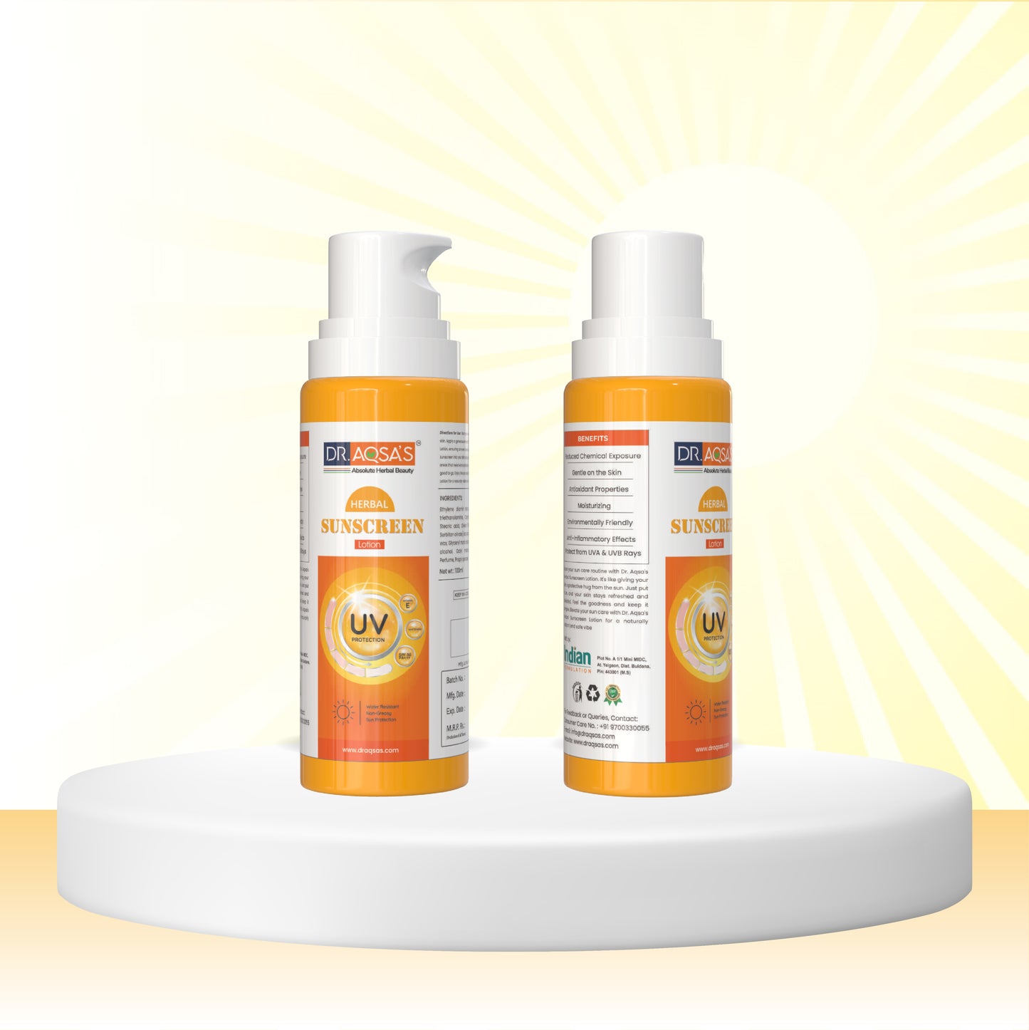 Herbal Sunscreen Lotion