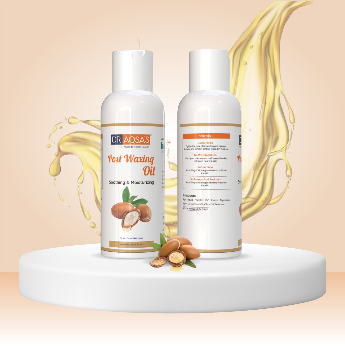 Herbal Post Waxing Oil