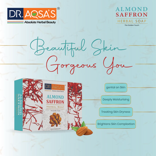 Herbal Almond Saffron Soap